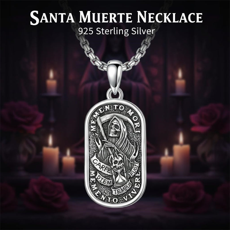 Sterling Silver Memento Mori Tree of Life Anubis Pendant Viking Amulet   Protection Pendant Necklace Egyptian Jewelry Christmas Birthday Gifts