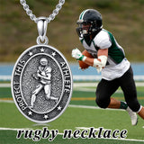 Sterling Silver Baseball Soccer Hockey Football Basketball Taekwondo Tennis Golf Runner Pendant Necklace