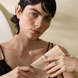 Sterling Silver Dragonfly Jesus Fish Adjustable Spoon Ring for Women