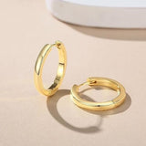 14K Gold Plated Hoop Earring for Women