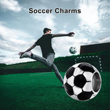 Sterling Silver Volleyball Baseball Basketball Football Soccer Sport Charm Beads