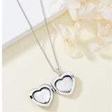 Sterling Silver Personalized Father and Daughter Mother and Daughter  Skull Photo Locket Necklace