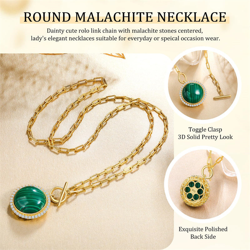 Sterling SilverTurquoise Red Coral Lapis Lazuli Malachite Paperclip Chain Necklace