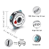 Sterling Silver Cremation Urn Bead Charm for Ashes Keepsake Pendant Fit Bracelet Memorial Jewelry Gifts for Women
