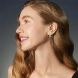 Sterling Silver Abalone Shell Mountain Cat Dog Fox Dragonfly Hummingbird Earring