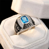 Copper Sterling Silver Customizable Class Rings for Men Gift Class Of 2026