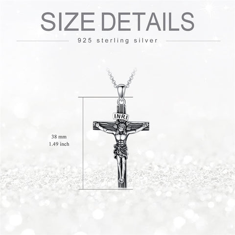 Sterling Silver Cross Clover Rose Turquoise Moss Agate Healing Crystal  Tree of Life Christ Crucifix Pendant Necklace