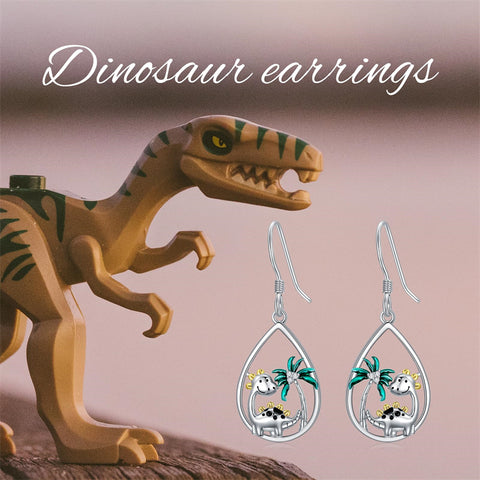 Sterling Silver Bee Butterfly Chicken Chihuahua  Dinosaur Frog Octopus Paw Print Platypus Dangle Earrings