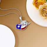 Sterling Silver Jamaica America Texas Africa Map Pendant Necklace Country Map Chain Jewelry Gifts