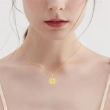 14K Gold St Christopher St Florian St Joseph St Jude St Michael St Patrick Pendant Necklace