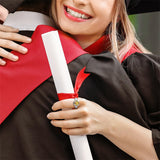 Sterling Silver Personalized Graduation Ring for Class of 2026