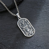 Sterling Silver Memento Mori Tree of Life Anubis Pendant Viking Amulet   Protection Pendant Necklace Egyptian Jewelry Christmas Birthday Gifts