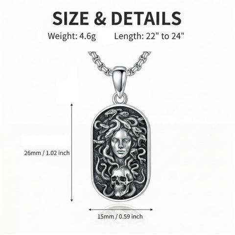 Sterling Silver Memento Mori Tree of Life Anubis Pendant Viking Amulet   Protection Pendant Necklace Egyptian Jewelry Christmas Birthday Gifts