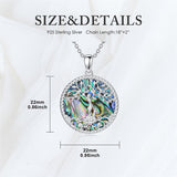 Sterling Silver Tree of Life Necklace Mother Daughter Mother Son Pendant Necklace Gift for Mother's Day Christmas