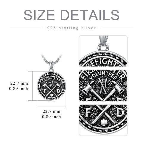 Sterling Silver Aztec Lion Cross Pendant Necklace
