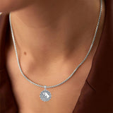 Sterling Silver Constellation Celestial Pendant Necklace Astrology Jewelry Birthday Gifts Christmas