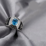 Copper Sterling Silver Customizable Class Rings for Men Gift Class Of 2026