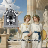 Sterling Silver Constellation Celestial Pendant Necklace
