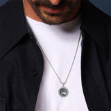 Sterling Silver 12 Zodiac Astrology Horoscope Pendant Necklace