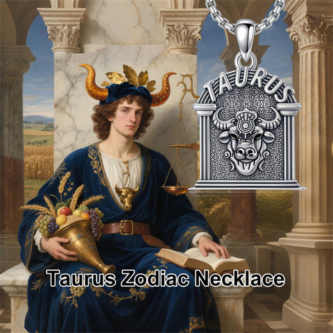 Sterling Silver Constellation Celestial Pendant Necklace