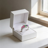 Sterling Silver 2-5 Birthstones Family Ring Gifts for Mother's Day