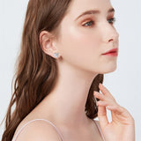 Stud Earrings for Women 925 Sterling Silver Elephant Earrings Hypoallergenic Jewelry for Girls Teen Friend Birthday Gifts
