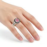 Sterling Silver Personalized Birthstone Class Ring Graduation Gifts for Women