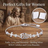 Sterling Silver Dragonfly Butterfly Cardinal Hummingbird Jesus Fish Lotus Daisy Sunflower Rose Faith Cross Bracelet