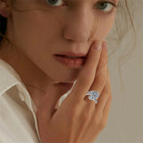 Sterling Silver Dragonfly Jesus Fish Adjustable Spoon Ring for Women