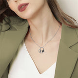 Sterling Silver Penguin Pendant Necklace