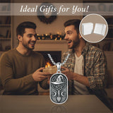 Sterling Silver Memento Mori Tree of Life Anubis Pendant Viking Amulet   Protection Pendant Necklace Egyptian Jewelry Christmas Birthday Gifts