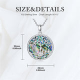 Sterling Silver Tree of Life Necklace Mother Daughter Mother Son Pendant Necklace Gift for Mother's Day Christmas