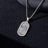 Sterling Silver Memento Mori Tree of Life Anubis Pendant Viking Amulet   Protection Pendant Necklace Egyptian Jewelry Christmas Birthday Gifts