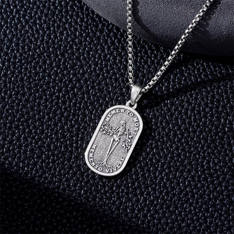 Sterling Silver Memento Mori Tree of Life Anubis Pendant Viking Amulet   Protection Pendant Necklace Egyptian Jewelry Christmas Birthday Gifts