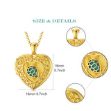 10K 14K 18K Solid Gold Heart Personalized Photo Starburst Cross Rose Wings Butterfly Turtle Celtic Pendant Necklace