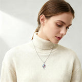 Sterling Silver Dove Hummingbird Red Cardinal Pendant Necklace