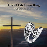 Sterling Silver Vintage Moonstone Turquoise Moss Agate Opal Tree of Life Spoon Rings
