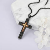 14K Gold Plated Wooden Pendant Necklace Beliefs jewelry