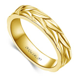 Sterling Silver 10K 14K 18K Gold Personalized Engraved Diamond Couples Rings Wedding Band Sets