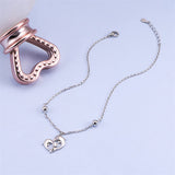 Dolphin Anklet  S925 Sterling Silver Adjustable Foot Chain Ankle Bracelet Anklets Jewelry