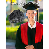 Sterling Silver 2025 Custom Patterns Graduation Ring for Men