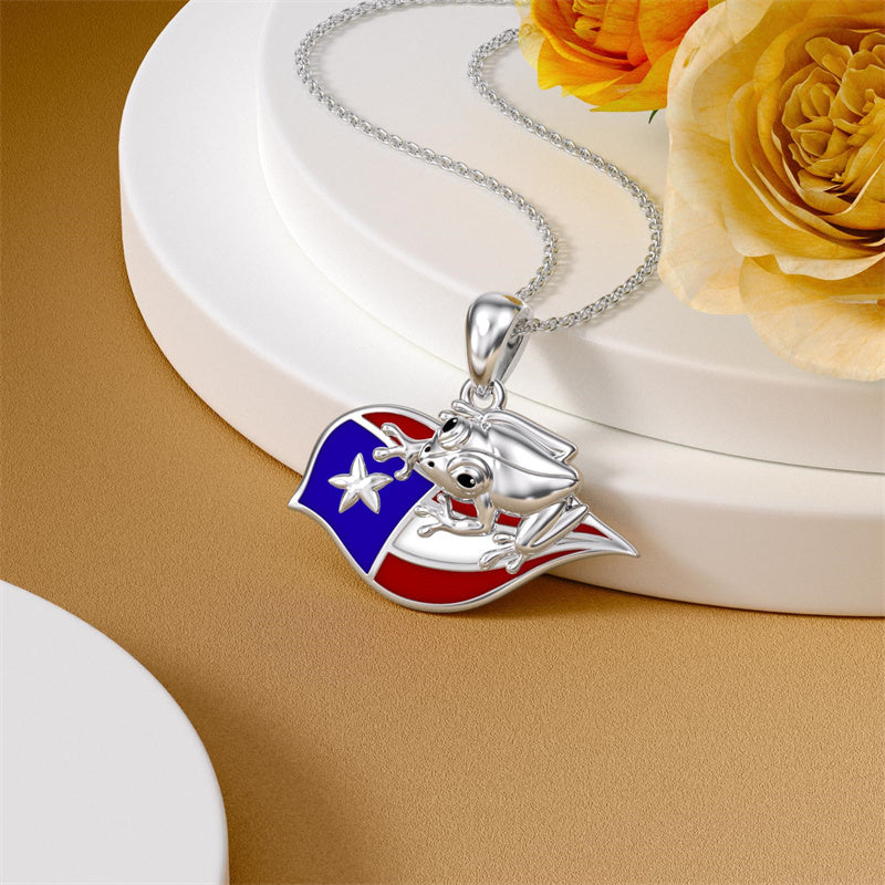 Sterling Silver Jamaica America Texas Africa Map Pendant Necklace Country Map Chain Jewelry Gifts