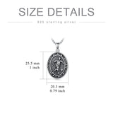 Sterling Silver Baseball Soccer Hockey Football Basketball Taekwondo Tennis Golf Runner Pendant Necklace