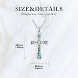 Sterling Silver Abalone Shell Dragonfly Plumeria Rose Sunflower Pendant Necklace