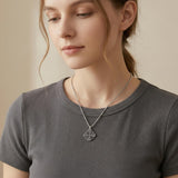 Sterling Silver Cross Hummingbird Cardinal  Rose Sunflower Urn  Necklace for Ashes Cremation Jewelry