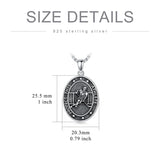 Sterling Silver Baseball Soccer Hockey Football Basketball Taekwondo Tennis Golf Runner Pendant Necklace