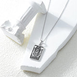 Sterling Silver Goddess Athena High Priestess Pendant Necklace