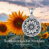 Sterling Silver Personalized Photo &Engraved Round Photo Necklace