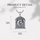 Sterling Silver Constellation Celestial Pendant Necklace