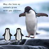 Penguin Animal Stud Earrings Jewelry Gifts for Women Teens Girls